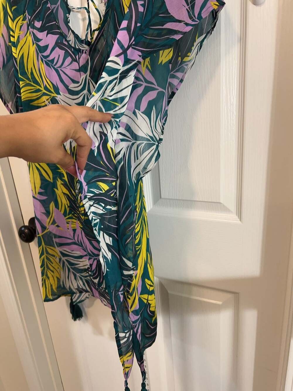 Palisades Beach Club Women's Swimsuit Cover-Up Kimono Sleeve Shirt MSRP 21.99 - Picture 5 of 7